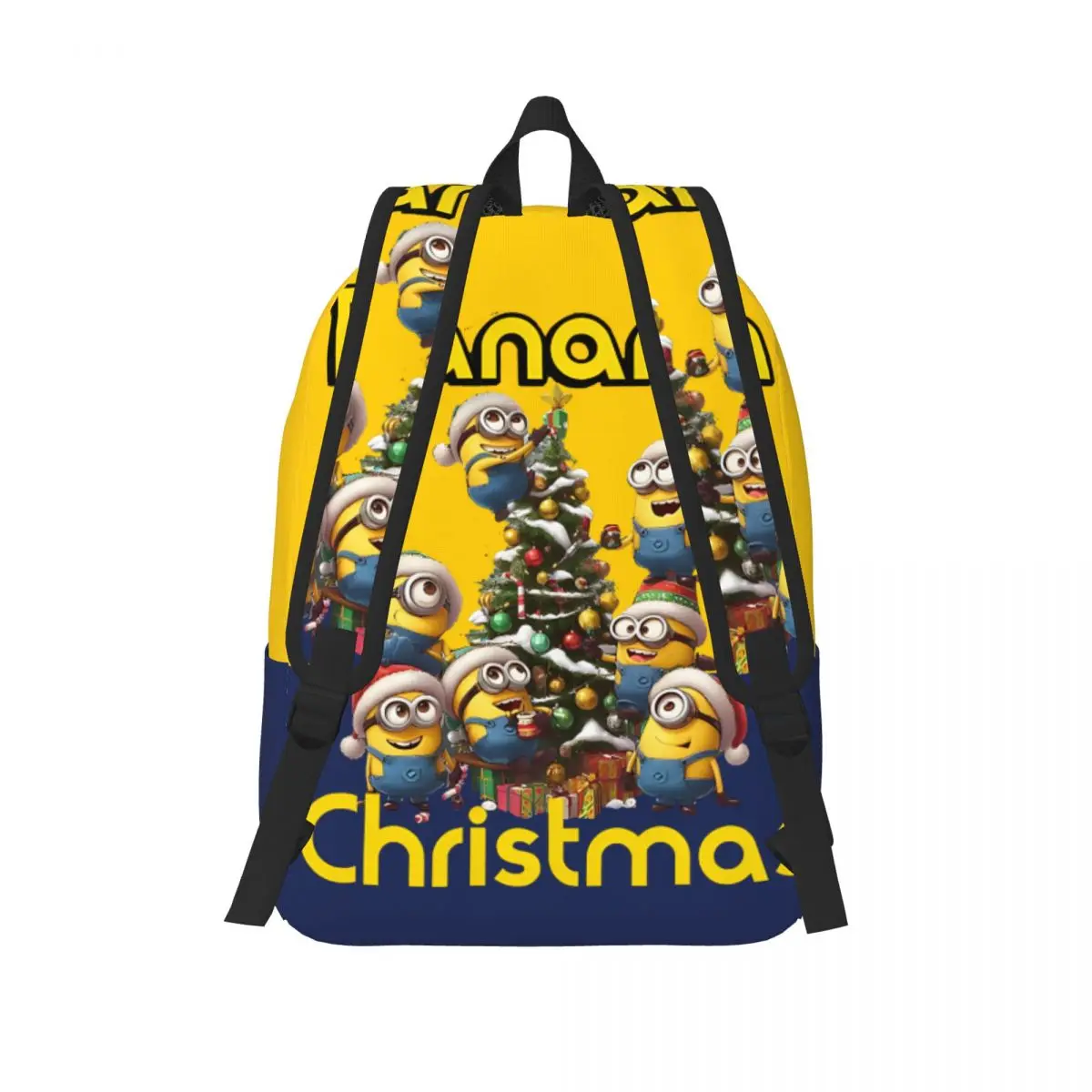 Прочная переносная сумка на плечо для работы офиса с изображением банана