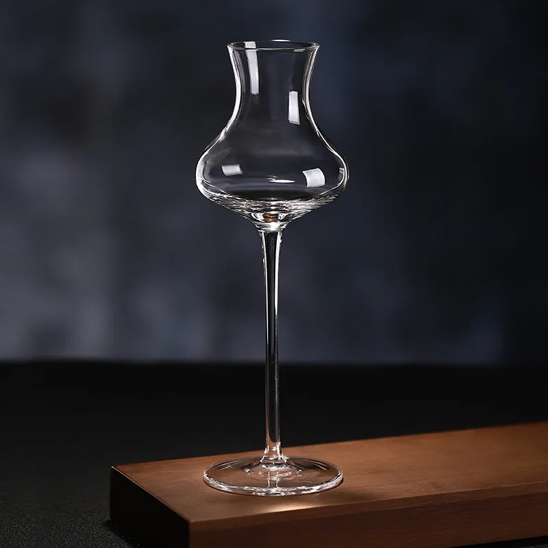 

Crystal Tulip Goble 130ml Whisky Tasting Cup Red Wine Champagne Goblet Family Bar Professional Drinkware Fashion Gift