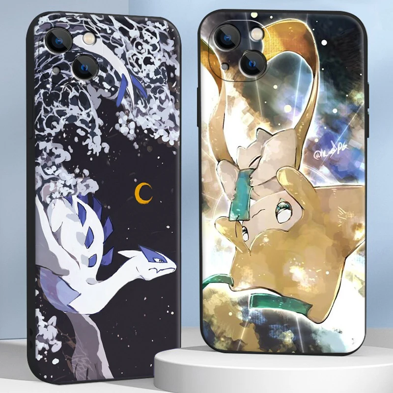 

Pikachu Pokemon Phone Case For IPhone 11 12 Pro MAX 7 Plus XS XR XS Max 13 Pro 7 8 6S Cute Cartoon color Hot Silicone Case Gift