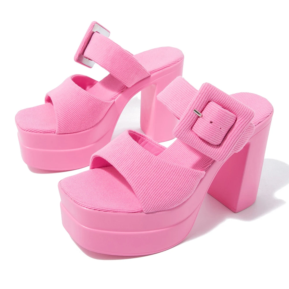 

Женские мюли на платформе, элегантные сандалии из пены, обувь для дома, лето, a194