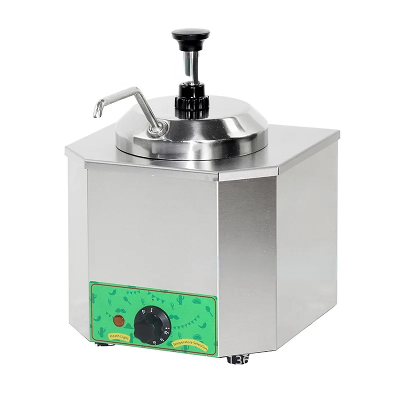 

Электрический подогреватель соуса, кухонный инструмент, диспенсер с насосом Джем-соус для шоколадного масла, 110 В, 150 Вт, коробка с одной голо...