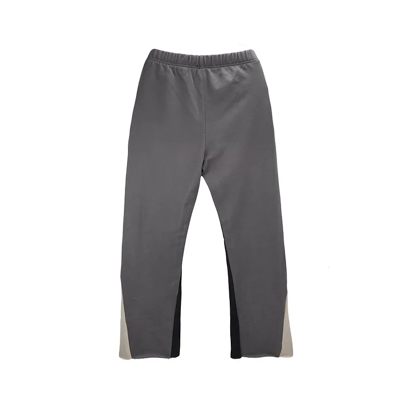 2022 latest stitching wide leg trousers 