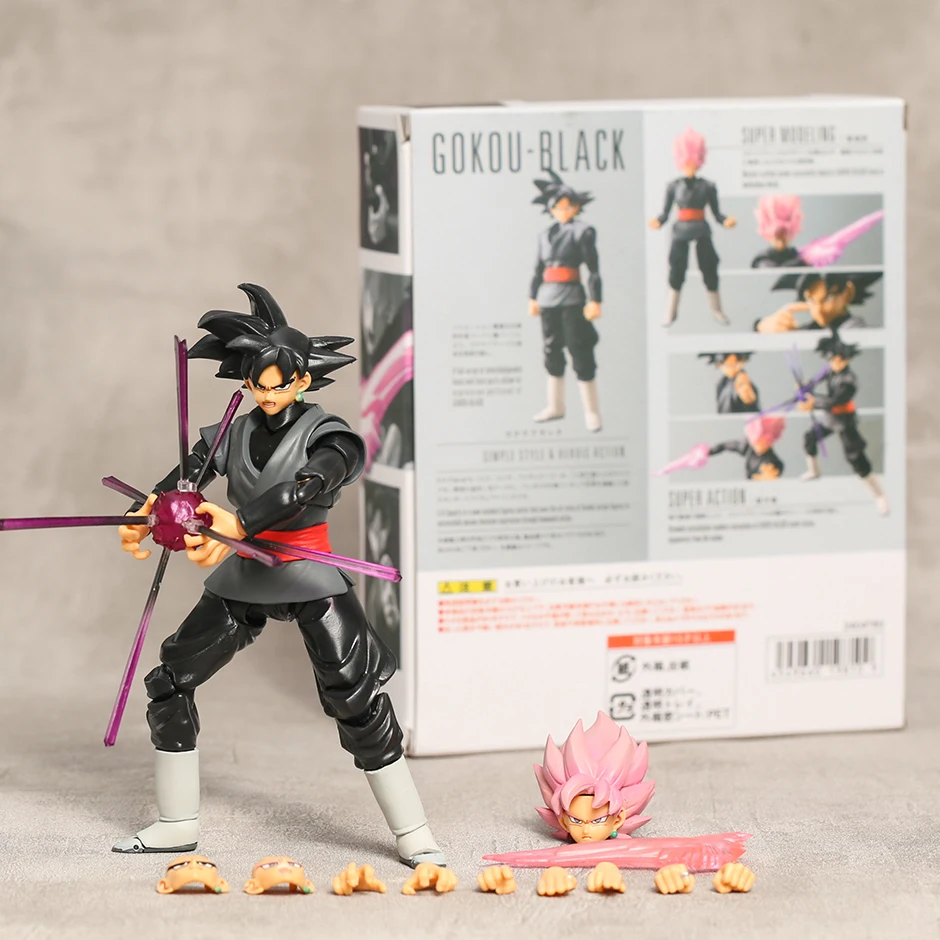 

SHF Драконий жемчуг супер сайян Роуз Сон Гоку ПВХ экшн-фигурка персонаж аниме модель игрушка подарок