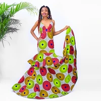 african dresses for women elegant african wedding dress african party sexy dress maxi ankara floral printed robe africaine femme