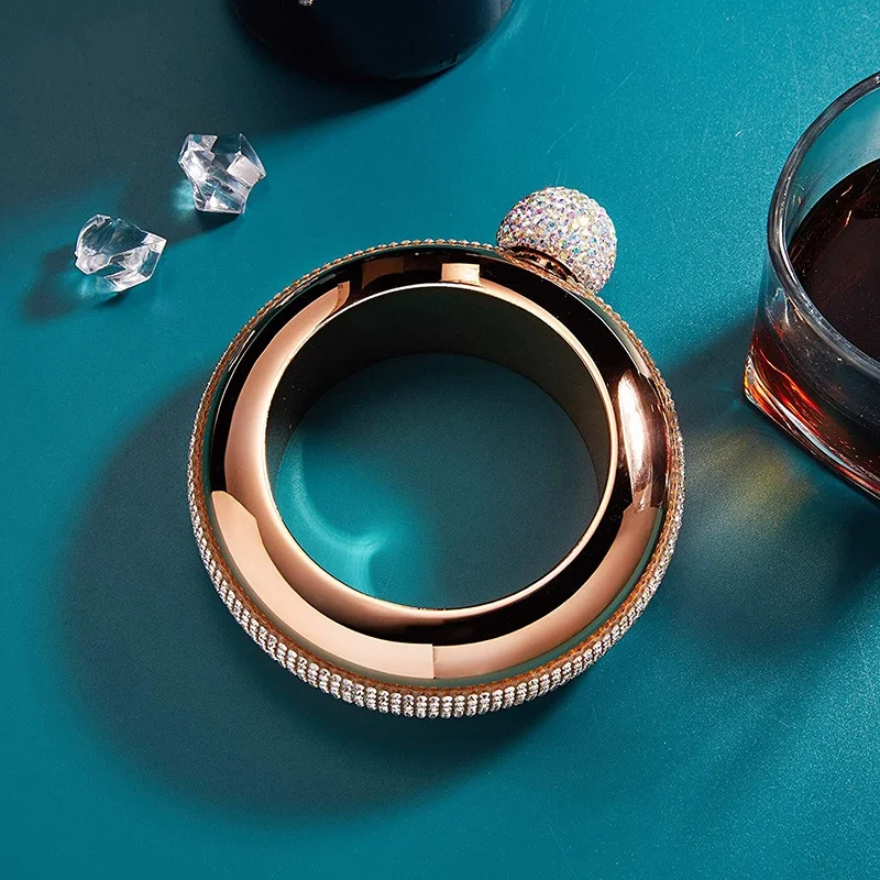 Фляжки из нержавеющей стали для браслета портативная фляжка вина виски бутылка