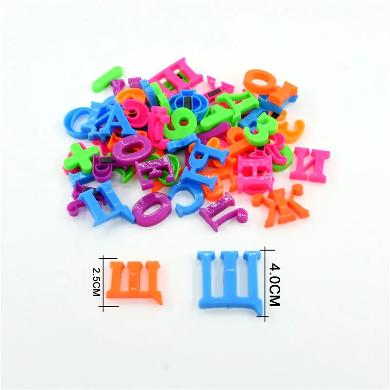 Фото Big/Small Russian Alphabet Magnetic Letters Block Russia Baby Kids Educational Toy Fridge Magnet Sticker Learning Magnets Letter №2
