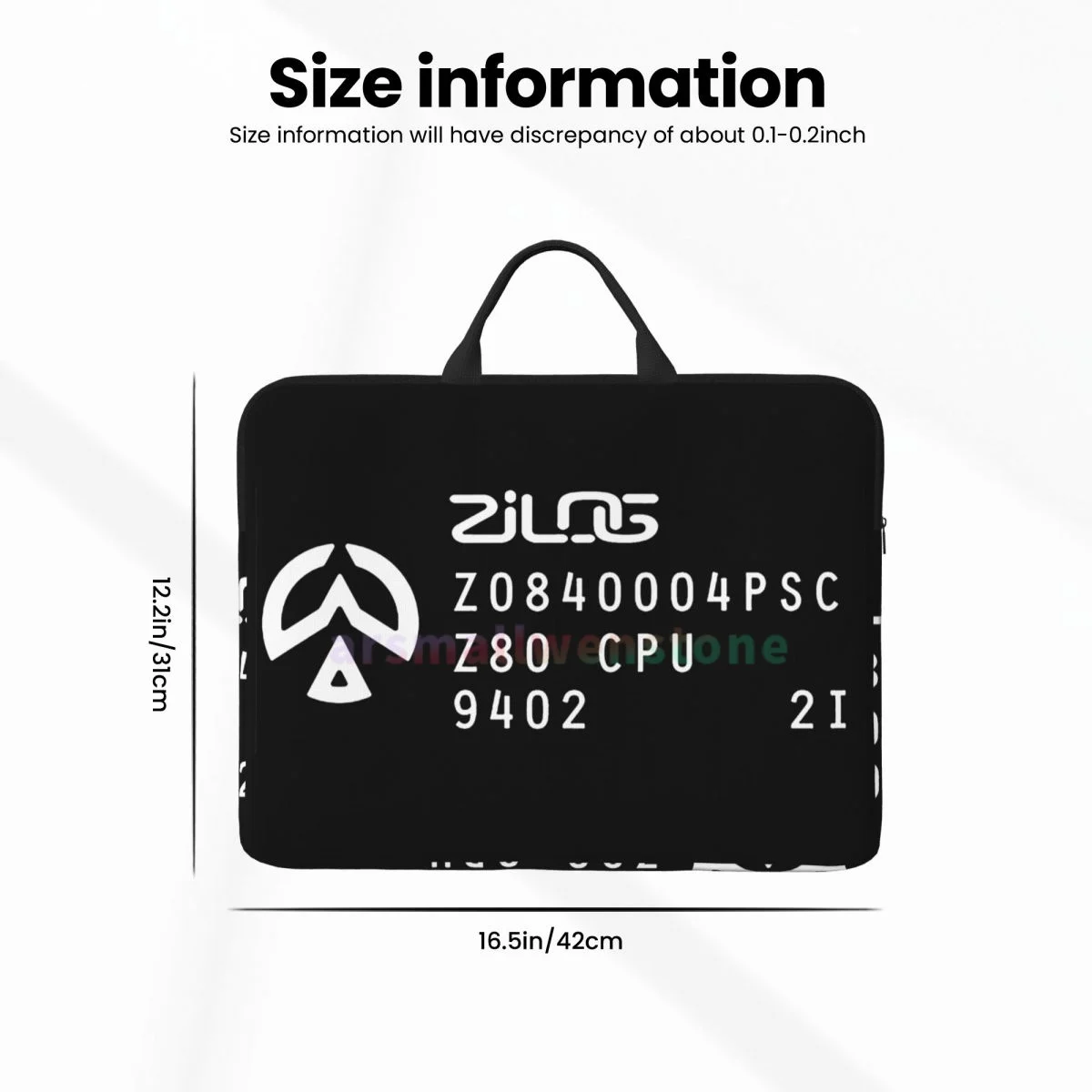 Zilog Z80 Микропроцессорная маркировка Сумка для ноутбука компьютера Офисная