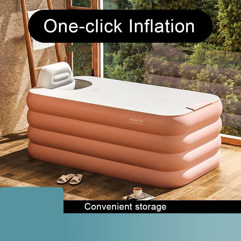 

Portable Adult Folding Bathtub Bucket Large Capacity Foldable Household Sweat Steaming Bath Tub Child Inflatable Swimming Pool