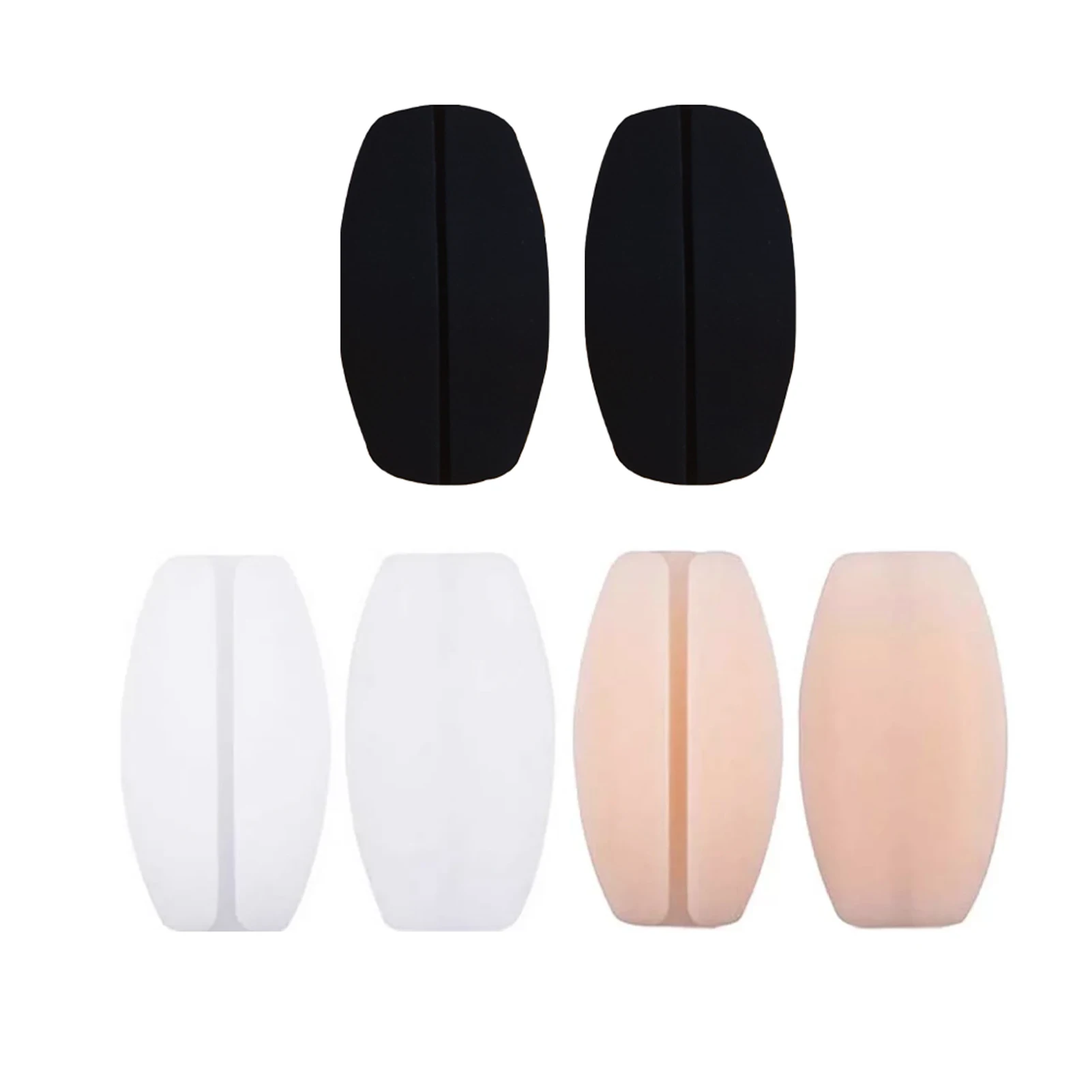 3 Pairs Women's Soft Silicone Bra Strap Cushions Bra Strap Holder Non-Slip Shoulder Protector Pads Relief Pain Shoulder Pads
