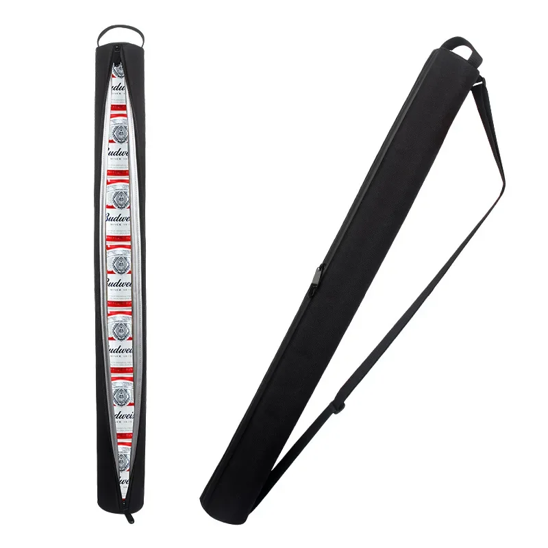 

Portable Insulated Bag Golf Cylinder Can Hold 7 Cans Beer Coke Red Wine Oxford Insulated Picnic Bag