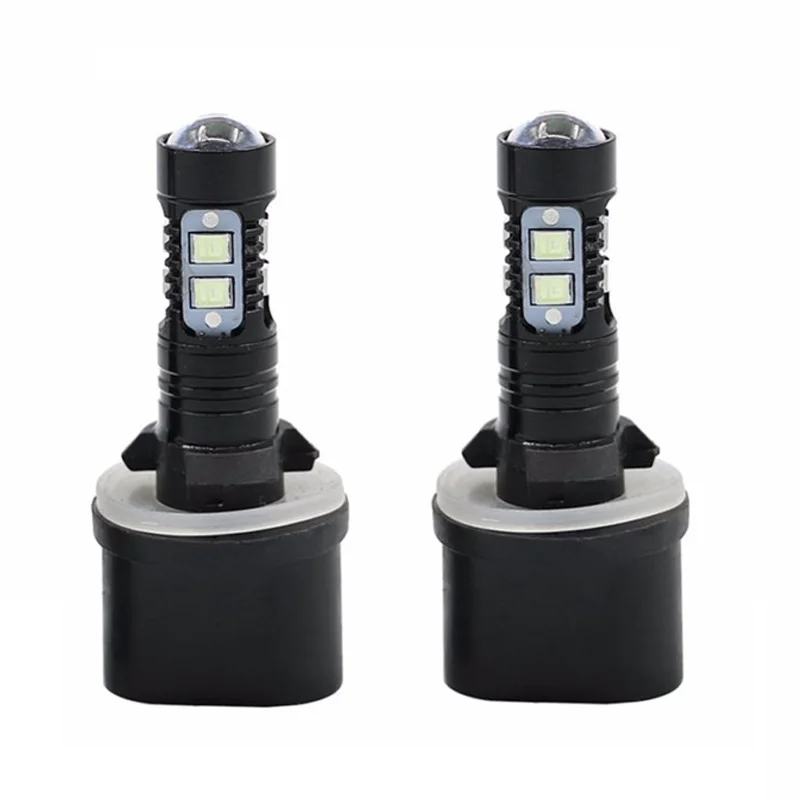 

2 шт. новые 880 881 H27W/2 светодиодные фонари H27W/1 H27 светодиодные противотуманные фары H7 H11 H8 9006 HB4 5202 H3 PSX26W DRL дневные ходовые огни