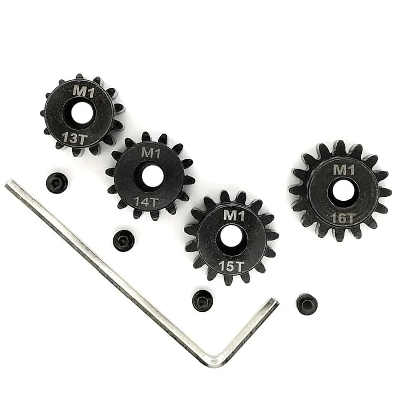 

Mod 1 Pinion Gear 5Mm Hardened Set With Hex Key