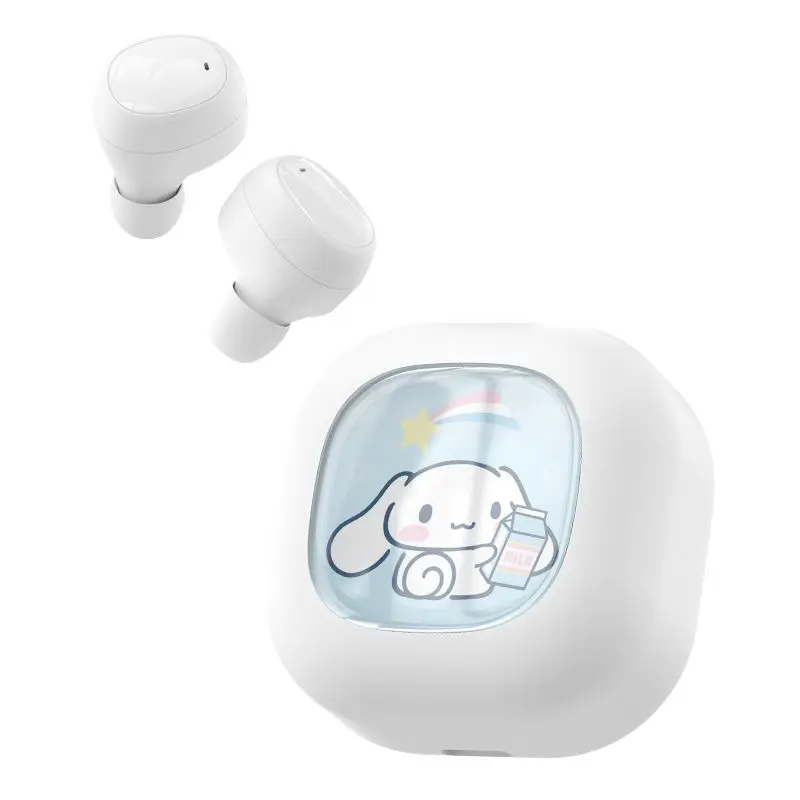 Новая беспроводная мини-гарнитура Sanrio с шумоподавлением Kuromi My melody Cinnamoroll