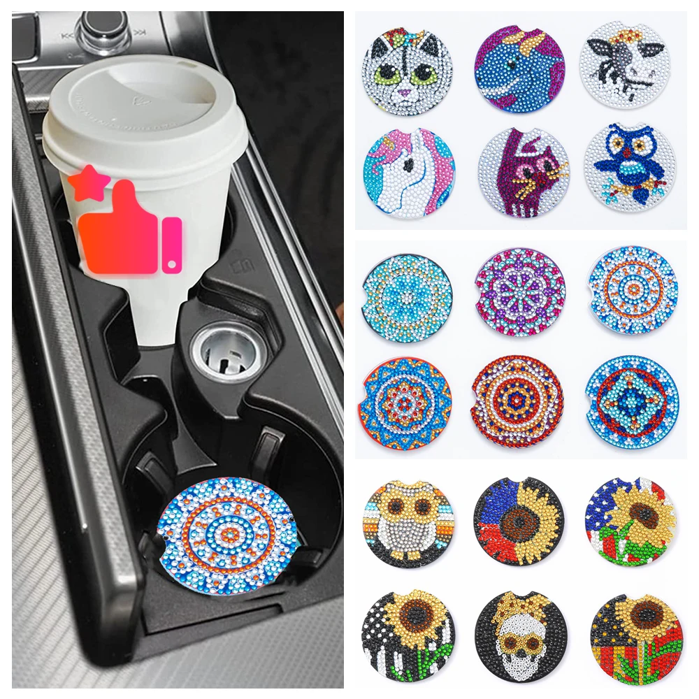 

6 шт., подставки для украшения салона автомобиля