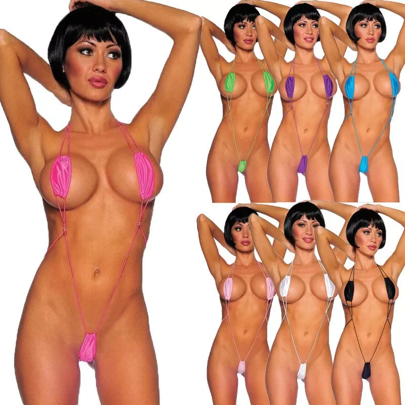 

AA Swimsuit Bikini 2020 Sexy Women Swimming Suit Micro Swimwear Bikini Bra V-string ThongMonokini Beach Clothings Women