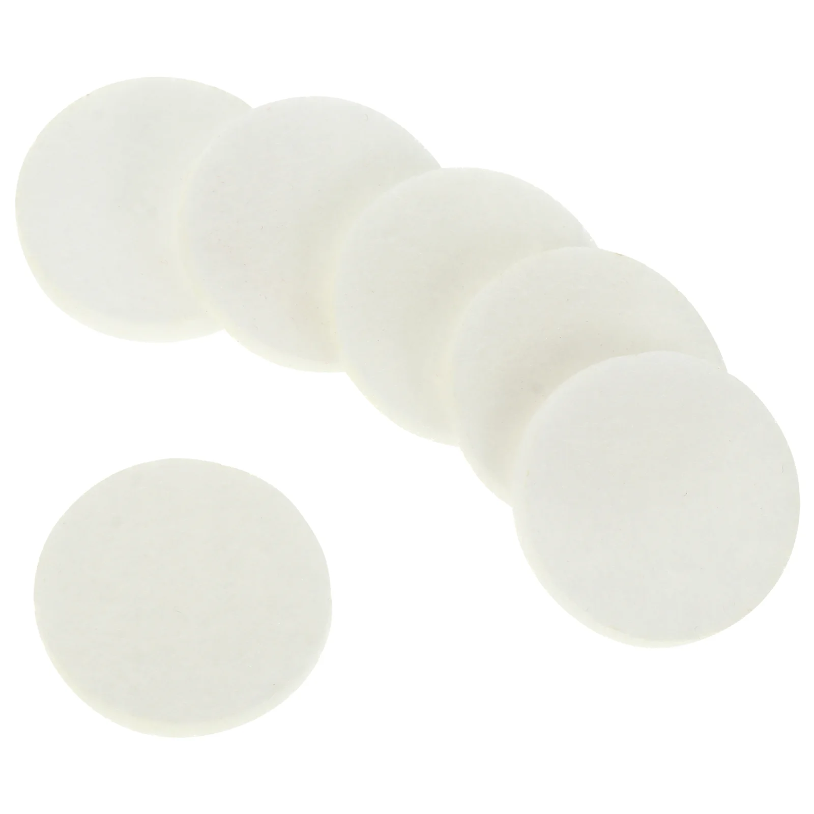 

50 Pcs Car Perfume Cotton Cloth Natural Air Freshener Locket Necklace Pad Healthy Round Pads