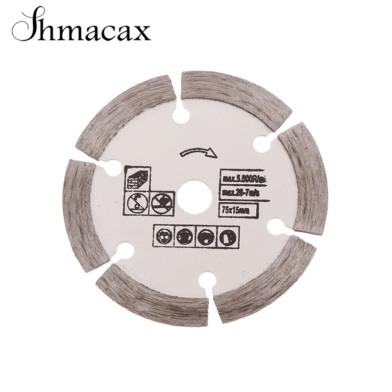 3-дюймовый отрезной диск для камня мини-пильное полотно 75 мм алмазное режущее