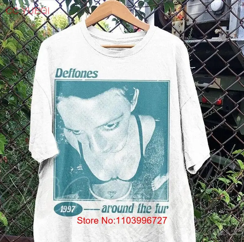 Винтажная футболка унисекс Deftones Подарочная для фаната AN33430