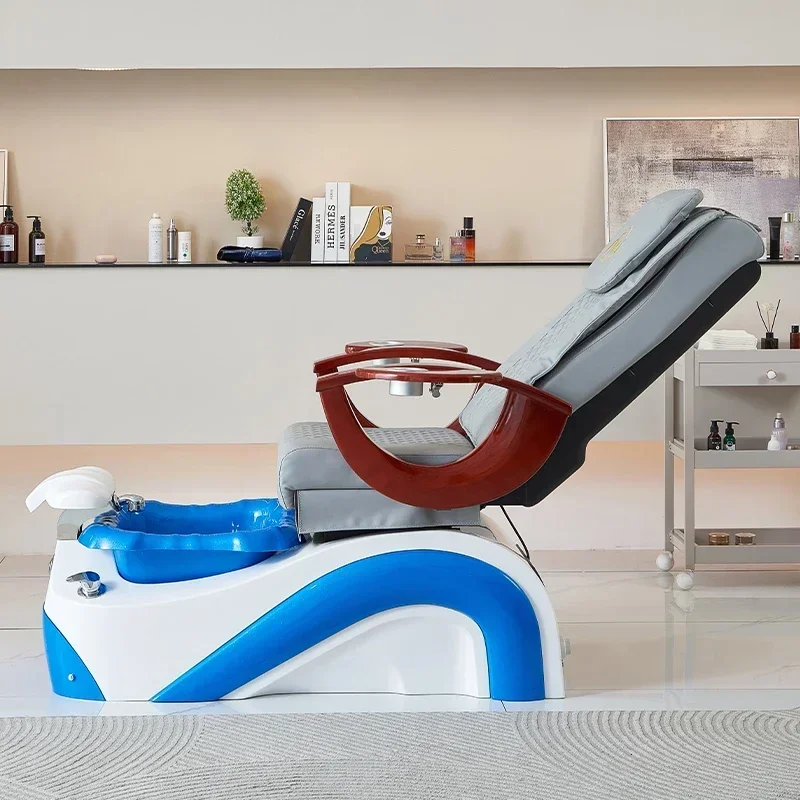 Заводское роскошное спа-педикюрное кресло используемое массажное для маникюра