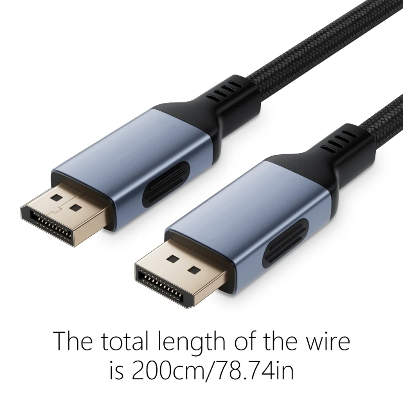 Кабель DXAB DisplayPort 16K при 60 Гц 8K 240 для интенсивных игр и развлечений