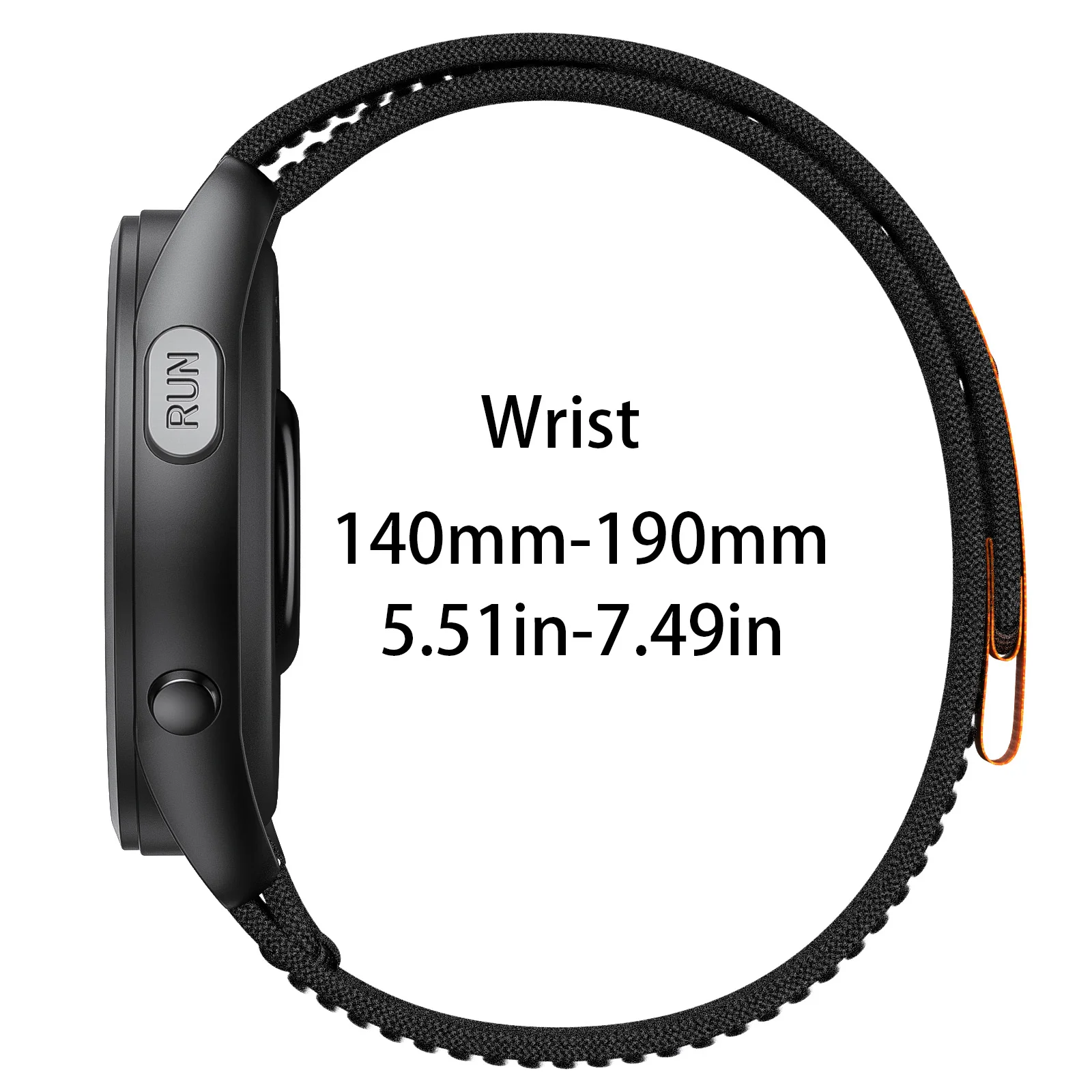 Фото 20mm Nylon Strap for Garmin Forerunner 245 245M 645 Smart Watch Band Replacement Watchband for Garmin Vivoactive 5 Venu №4