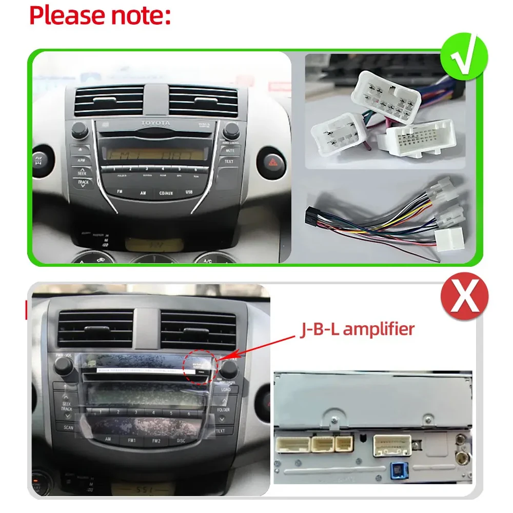 Фото Для Toyota RAV4 3 XA30 2005-2016: Автомагнитола Android 16, мультимедийный плеер, GPS-навигация, CarPlay, монитор, экран, ТВ, QLED №3