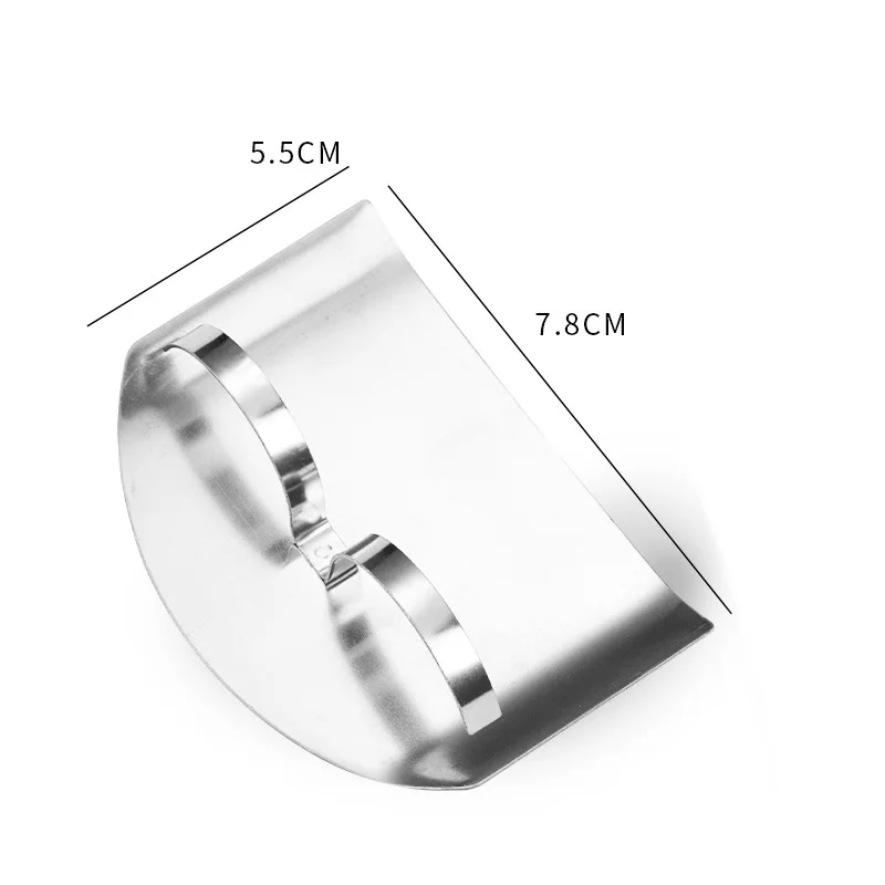 

1 ~ 10 шт. аксессуары для кухонных инструментов, защита для пальцев из нержавеющей стали, безопасный резак для овощей, ручной инструмент, кухонный резак для пальцев