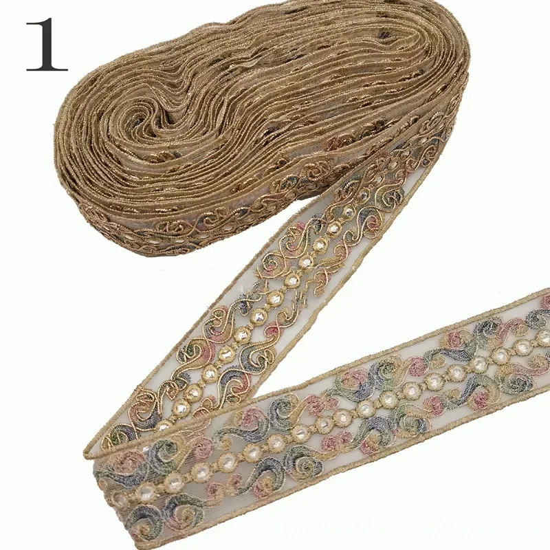 Вышитая хлопковая кружевная лента шитье одежды своими руками домашний текстиль