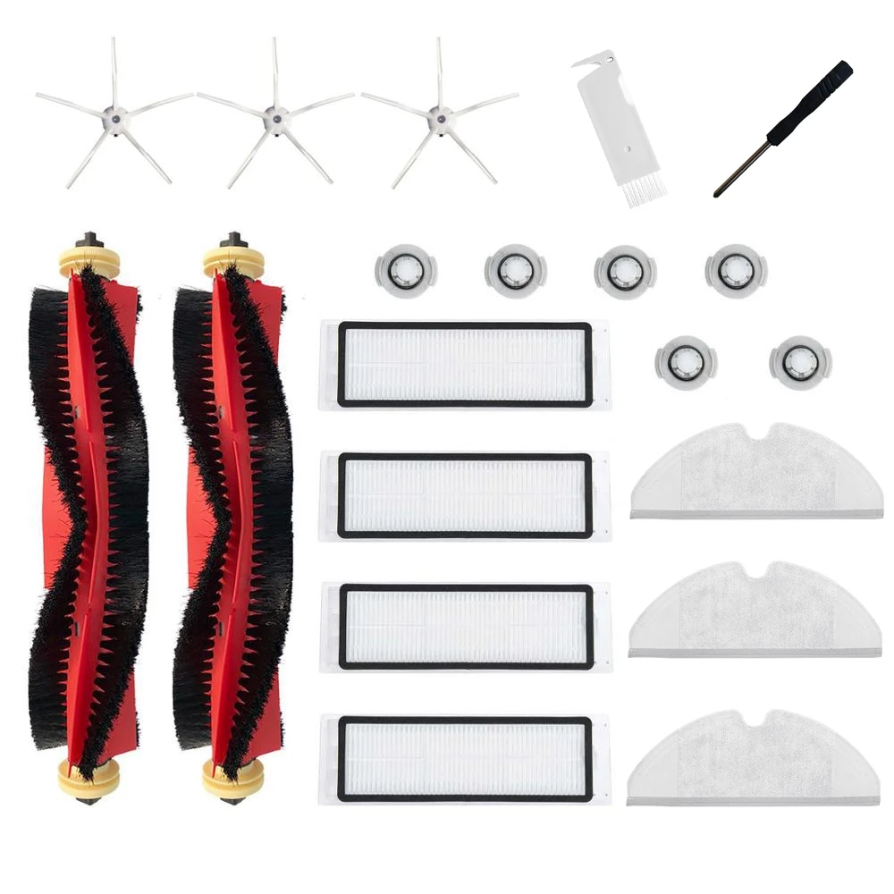

Replacement Mop Cloths Main Brush HEPA Filter for Xiaomi Roborock S5 MAX S6 Pure S6 MaxV S4 S5 S50 Spare Parts