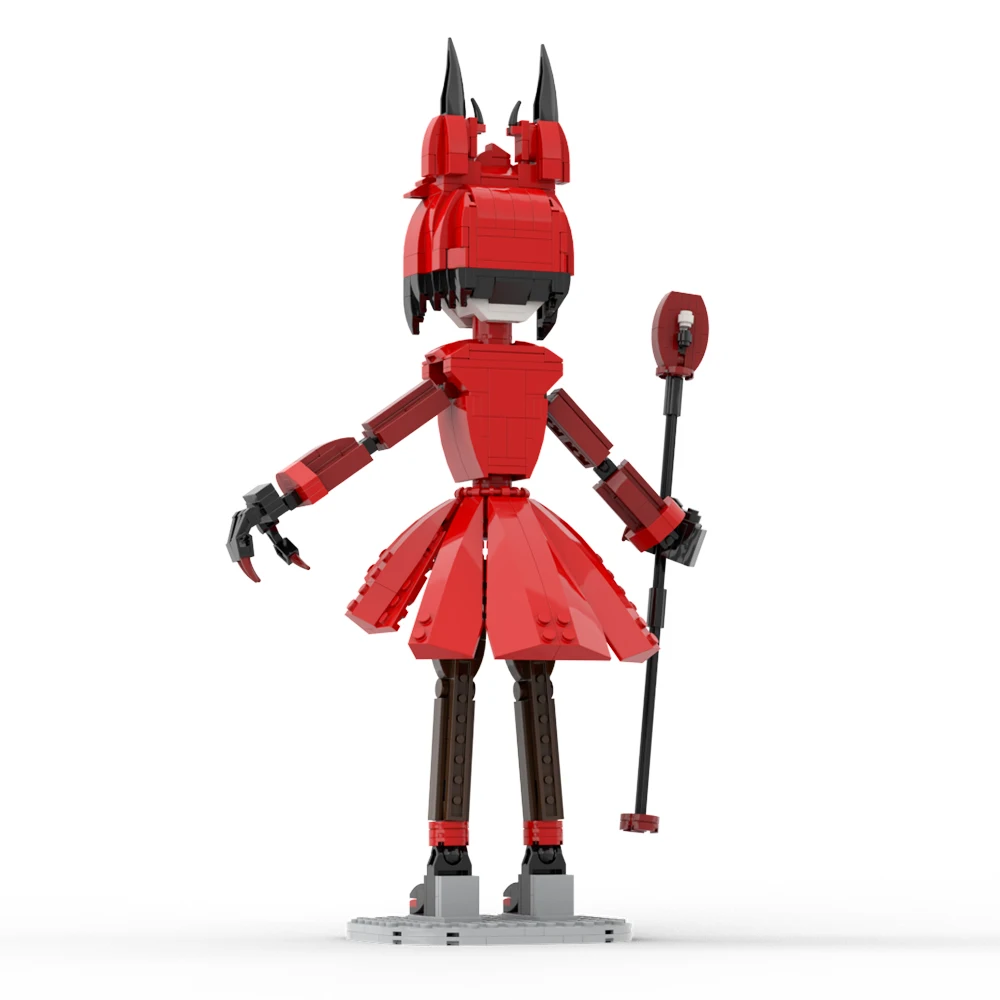 Фигурка Аластора из аниме Hazbined Hotel ангел пыль строительные блоки набор моделей MOC