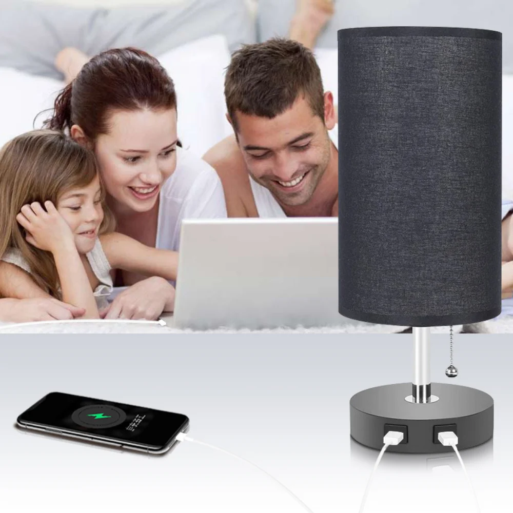 

Настольная лампа, лампа для защиты глаз, Складная Настольная лампа, умная приспособляемая яркость, прикроватная лампа