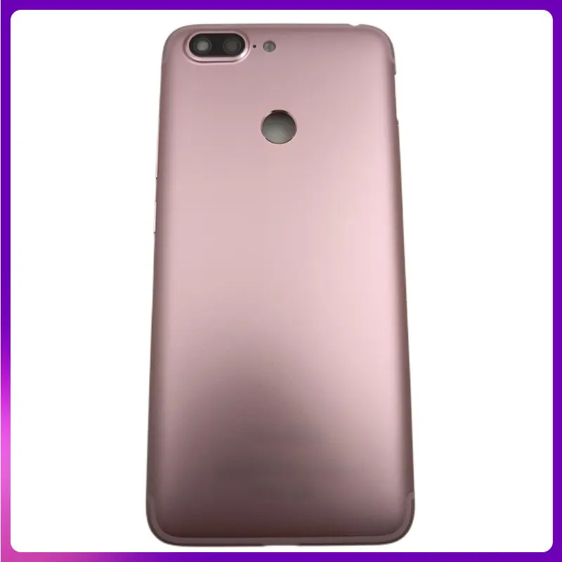 

For Lenovo S5 K520 Metal Battery Cover Back Cover Housing Case With Power Volume Buttons +Camera Lens