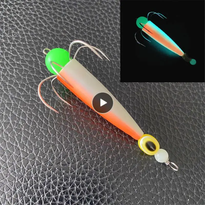 

Ordinary Hook Streamlined Water Drop Design Secondary Hook Fishhook Eight Belt Hook Eight Generation Hook Body Thin