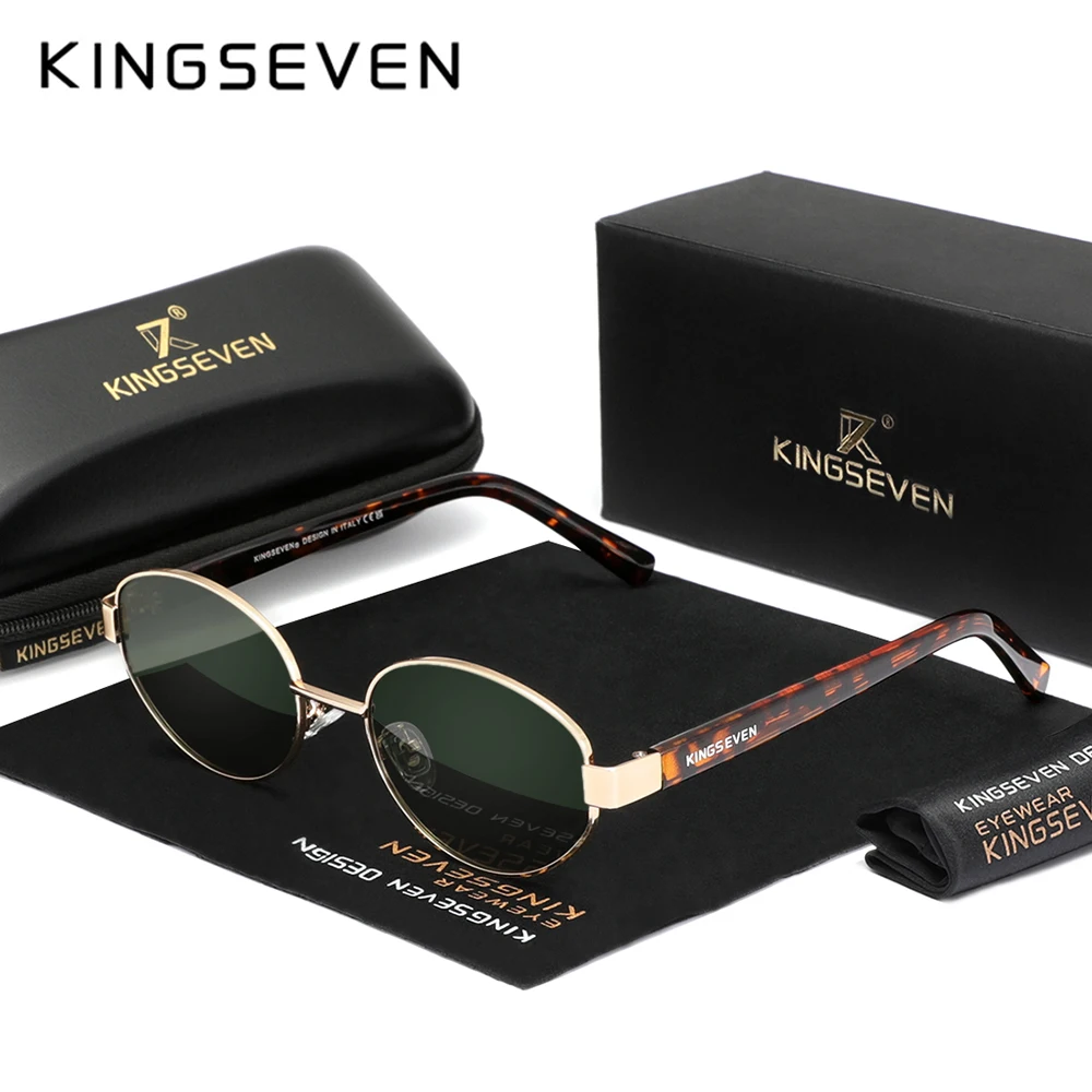 Солнцезащитные очки KINGSEVEN с защитой UV400 для мужчин и женщин модные солнечные