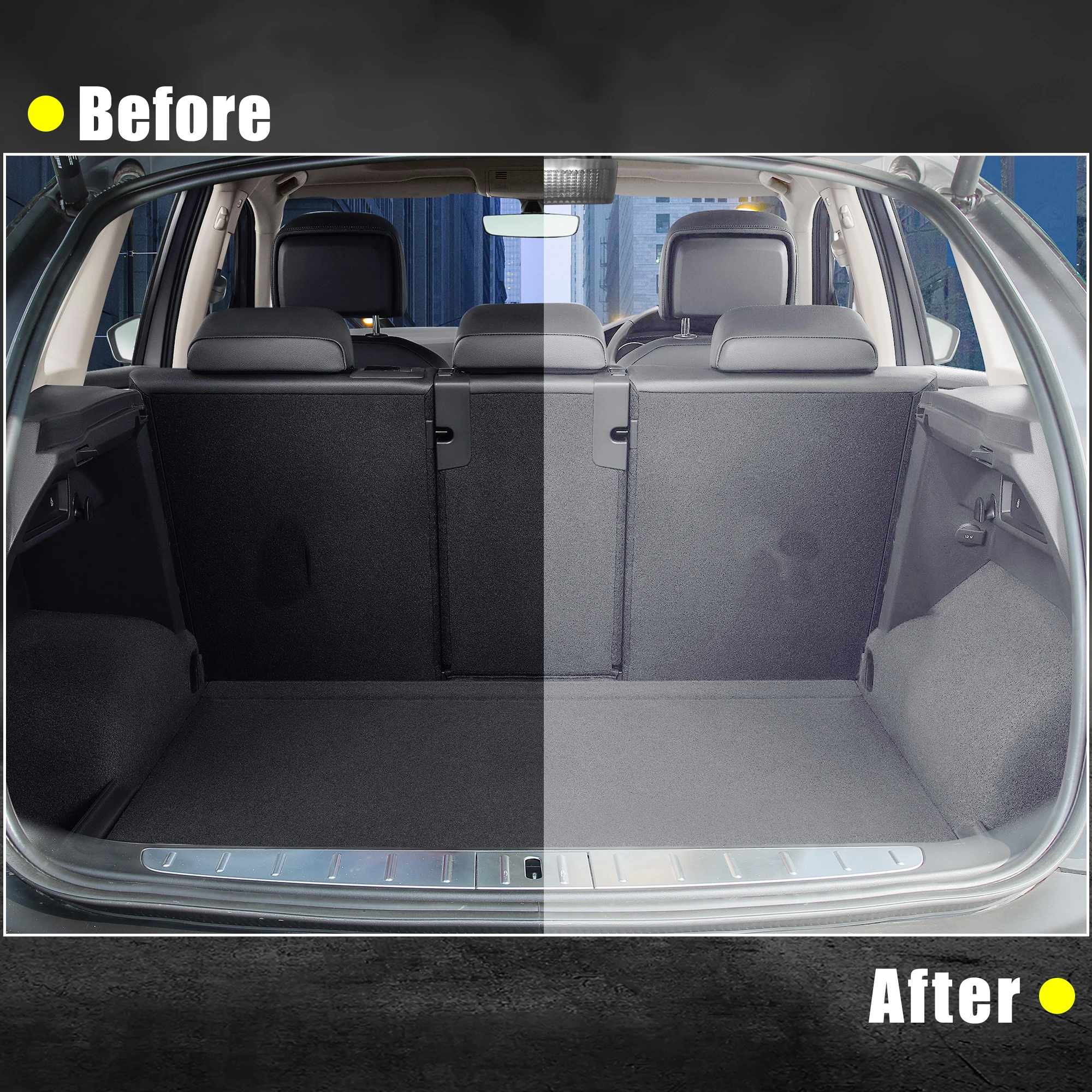 X Autohaux Interior Car LED Lights for Tesla Model 3/Y/S/X Footwell Door Puddle Light Trunk Inside Under Accessories |