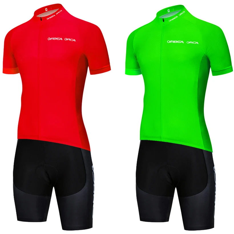 

Новинка ORBEA орка велосипедная команда Джерси велосипедные шорты костюм для мужчин 20D MTB Ropa Ciclismo зеленая велосипедная футболка брюки одежда