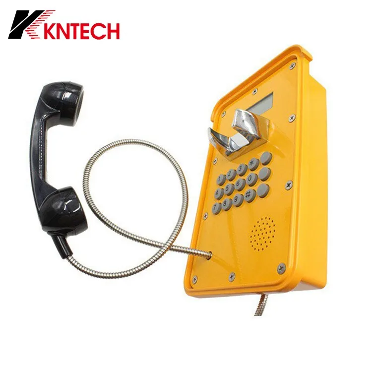 Промышленный аварийный водонепроницаемый телефон Открытый IP-телефон KNSP-16
