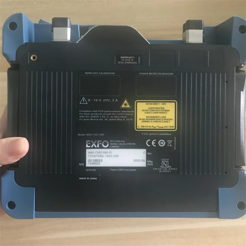 Новый оригинальный телефон EXFO MAX-730C-SM2 PON/METRO OTDR 1310/нм Live нм три длины волны с