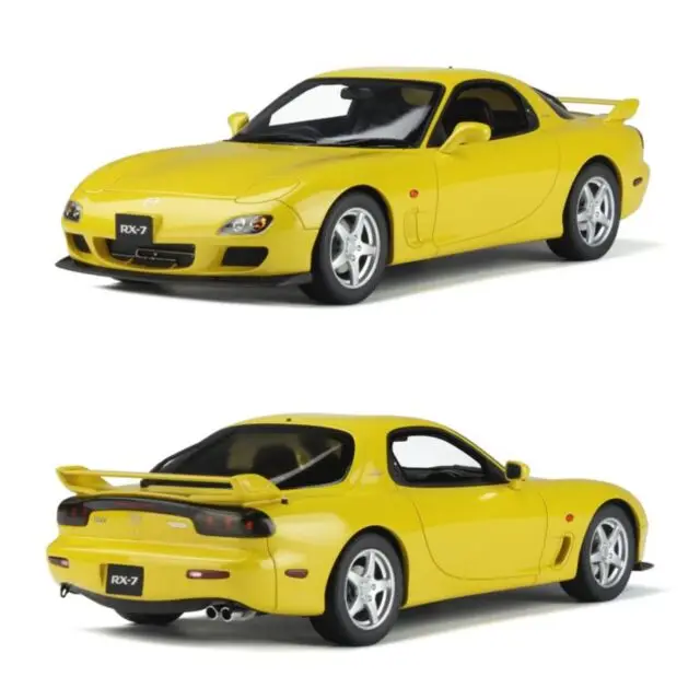 

HeyToys OTTO 1:18 Mazda RX7 FD Type R Bathurst R Sunburst Yellow OT397 DieCast Model Car Collection Limited Edition Toy Car