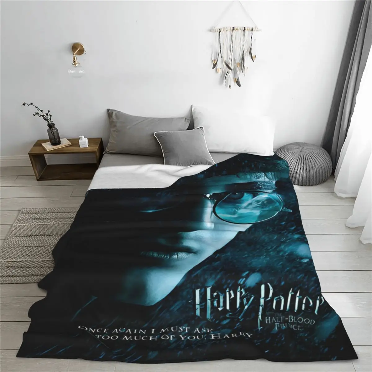 Одеяло из фильма Гаррис P-Potters Magic World теплое мягкое плюшевое одеяло с принтом для