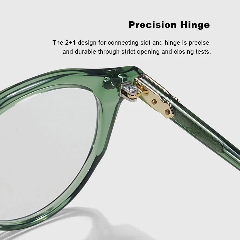 Классические черные ретро дизайнерские ацетатные круглые очки в оправе