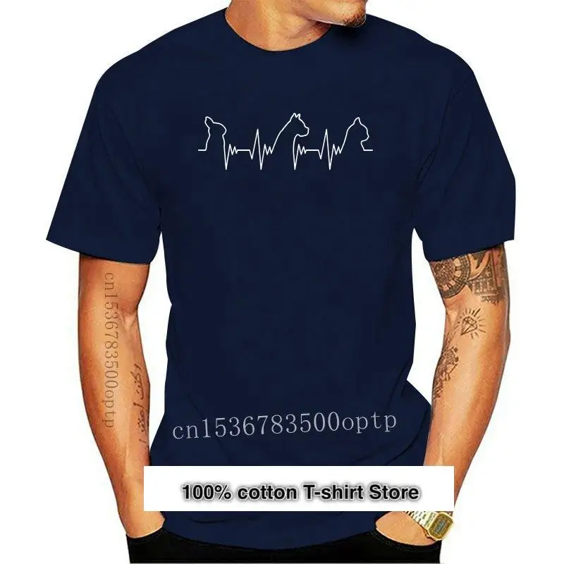 

Camiseta de veterinario Tech para hombre y mujer, camisa de latido del corazón (1), nueva