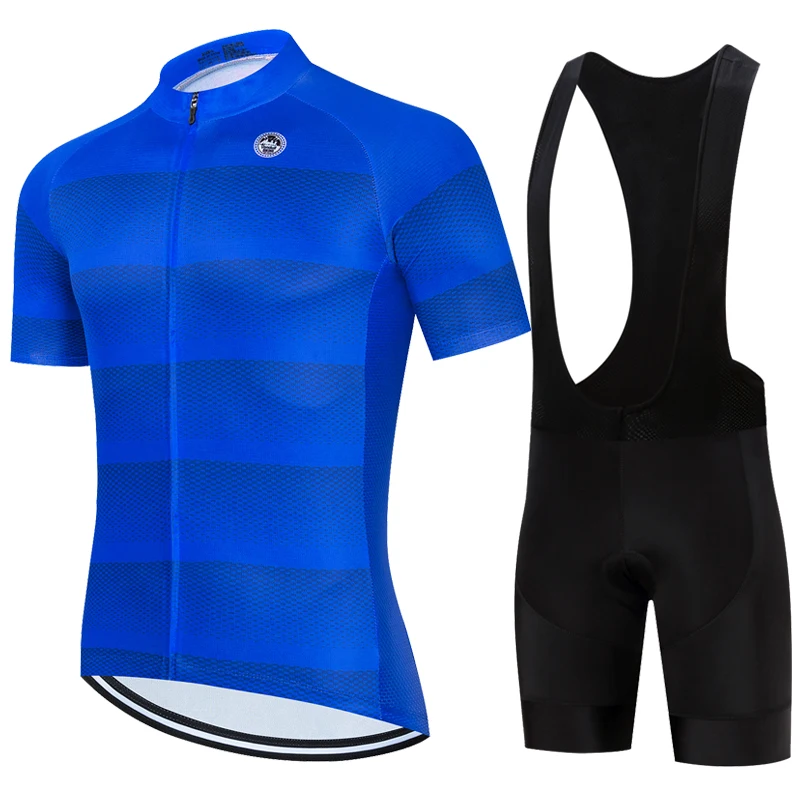 Профессиональный мужской велосипедный трикотаж 2024 комплект из полиэстера