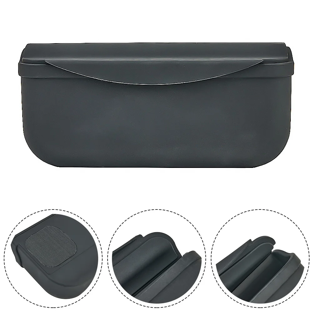 

Case Car Interior Storage Box ABS Black Coin Glasses Case Stamp Car Interior Storage Box Accessories High Quality