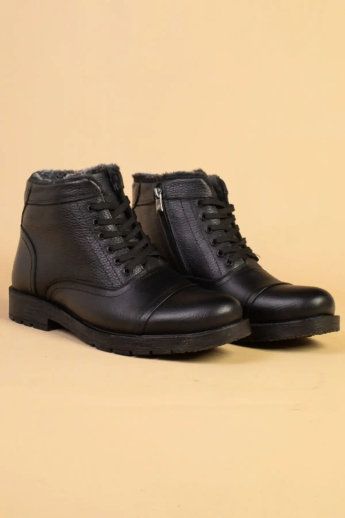 

Черные Теплые безопасные повседневные ботинки для активного отдыха, походные ботинки, мужские высококачественные рабочие ботинки