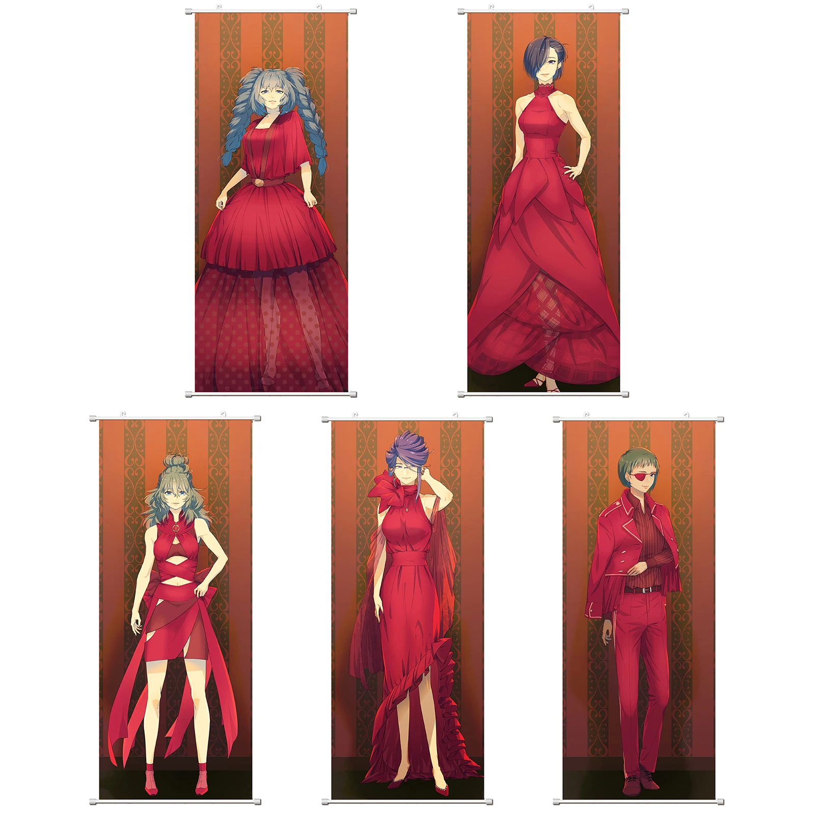 30x75 см Токийский Гуль камиширо Риз Kirishima Touka HD Печать баннер настенный плакат свиток 12 