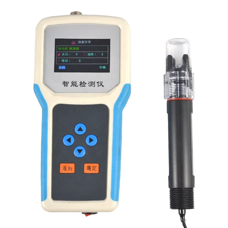 

Soil moisture temperature salinity pH rapid tester meter analyzer High-precision 4-in-1 soil detector Analyzer