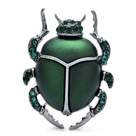 Wuli&baby Beetle Insect Cute Brooch