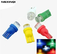 nsxinqi 10pcs t10 1smd led car interior light concave bulbs dc 12v w5w wedge lights side dashboard lamp