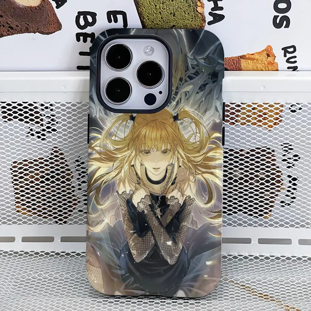 Чехол для телефона Misa Y2K в стиле Death Note, классическое аниме, для iPhone 17, 16e, 16, 15, 14, 13, 12, 11 Pro Max Plus XS (art.: 3920da0ec394e) - 3920da0ec394e